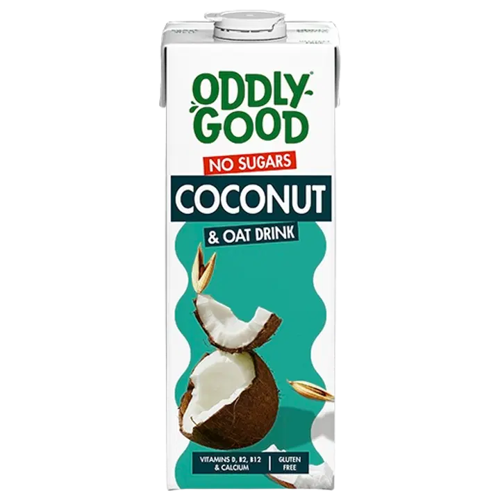 Oddlygood kookose-kaerajook ilma lisatud suhkruta UHT, 1L