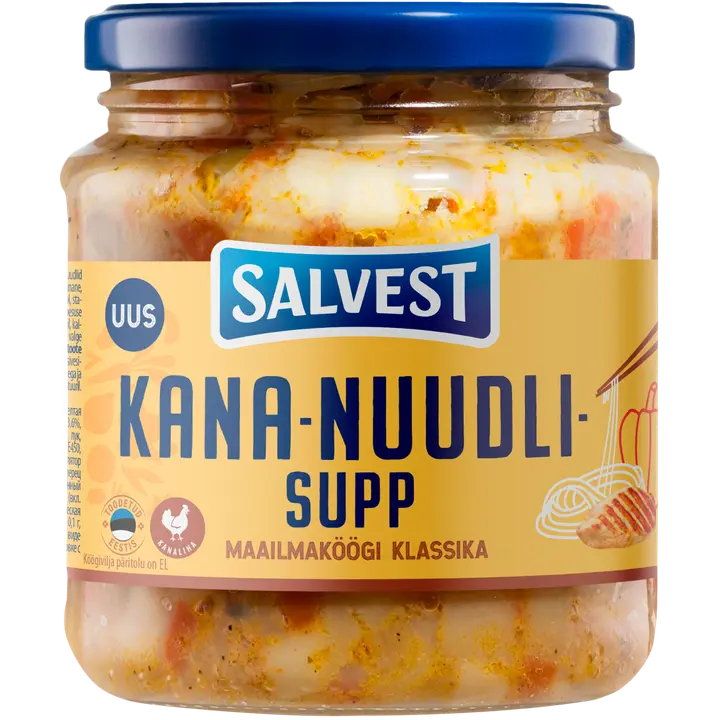 Salvest kana-nuudlisupp 530g