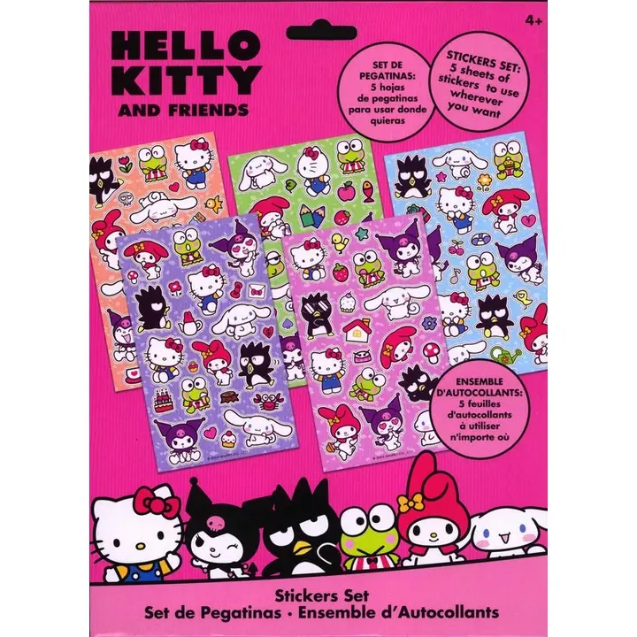 Hello Kitty kleebiste komplekt