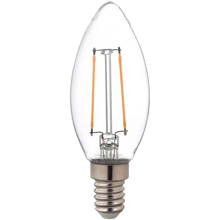 Airam LED 2,5W kynttilä filamentti E14 250lm 2700K