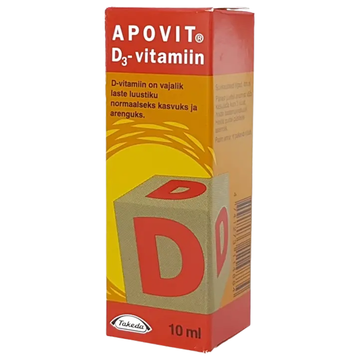 Apovit D-vitamiinitilgad 10 ml