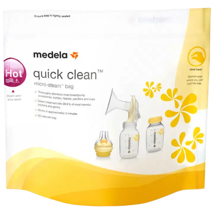 Medela QuickClean sterilointipussit miktoaaltouuniin