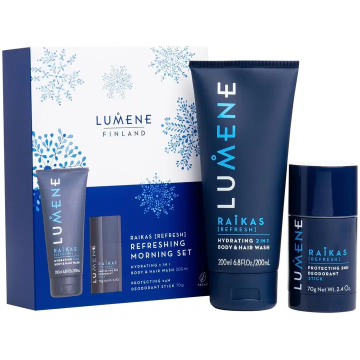 Lumene MEN RAIKAS Virkistävä lahjapakkaus 2020