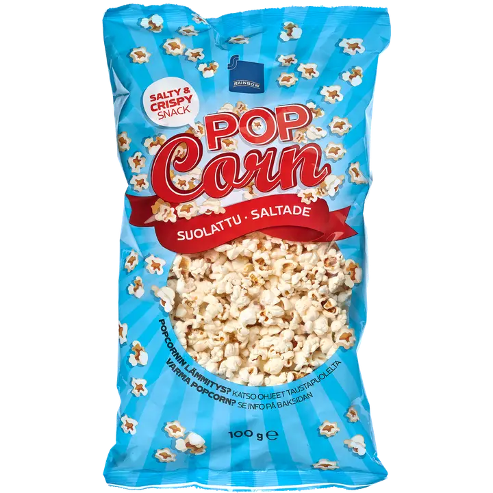 Rainbow suolattu popcorn 100 g
