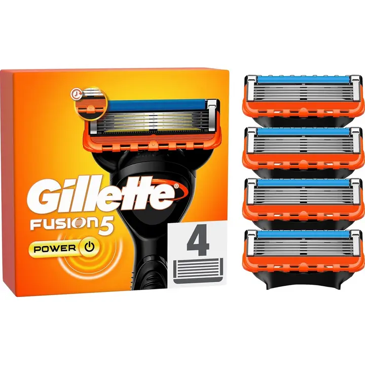 Gillette fusion 5 Power varuteras 4tk