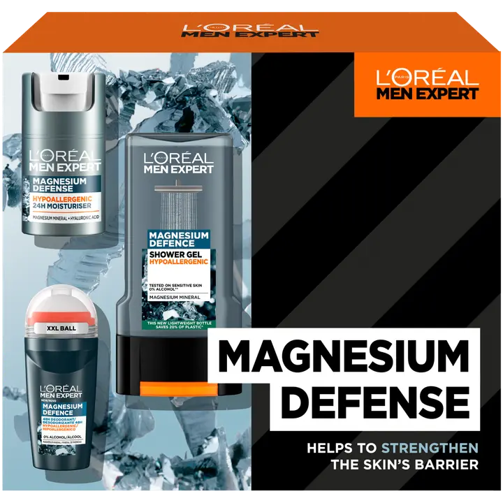 L'Oréal Paris Men Expert Magnesium Defense lahjapakkaus