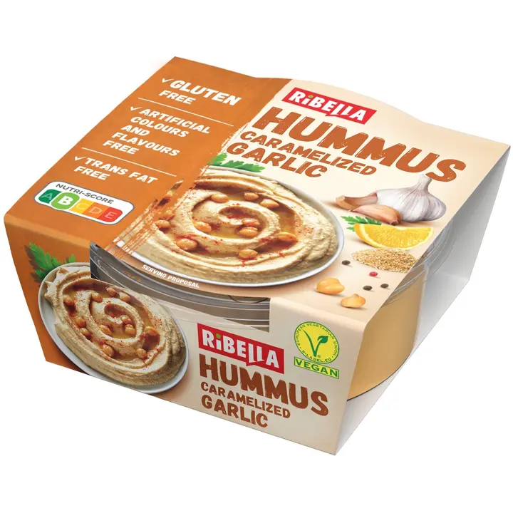 Ribella Kikerhernehummus karamellistatud küüslauguga, 200 g