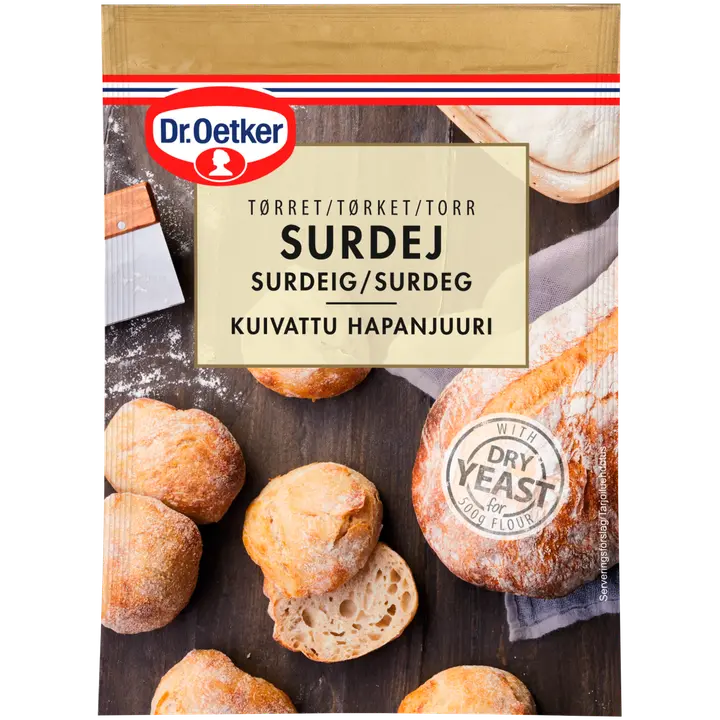 Dr. Oetker Kuivattu hapanjuuri ja hiiva 30g