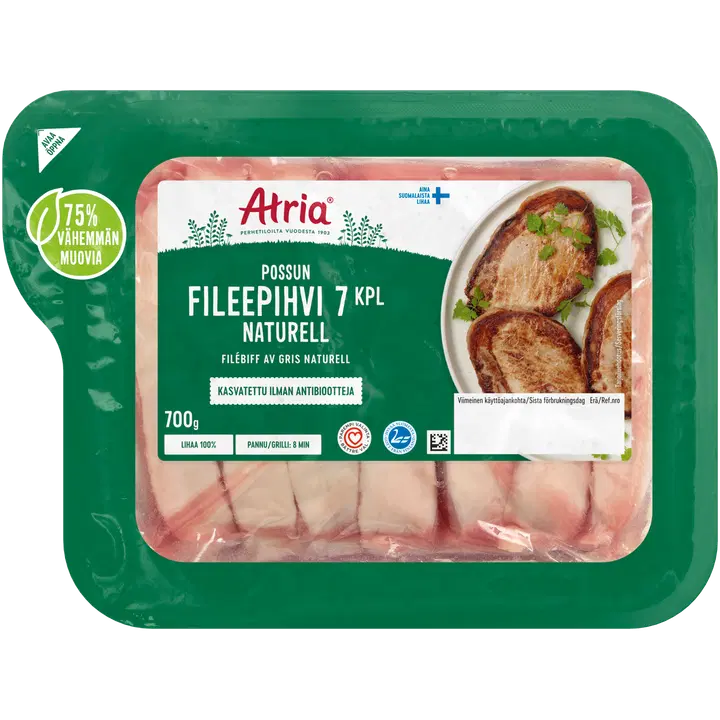 Atria Possun Fileepihvi Naturell 700g