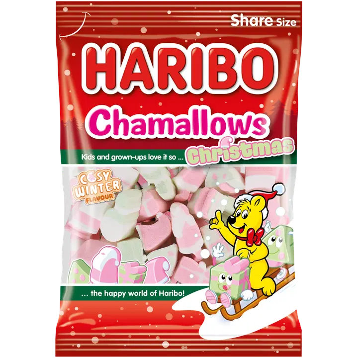HARIBO Chamallows Christmas 175g vaahtokarkki