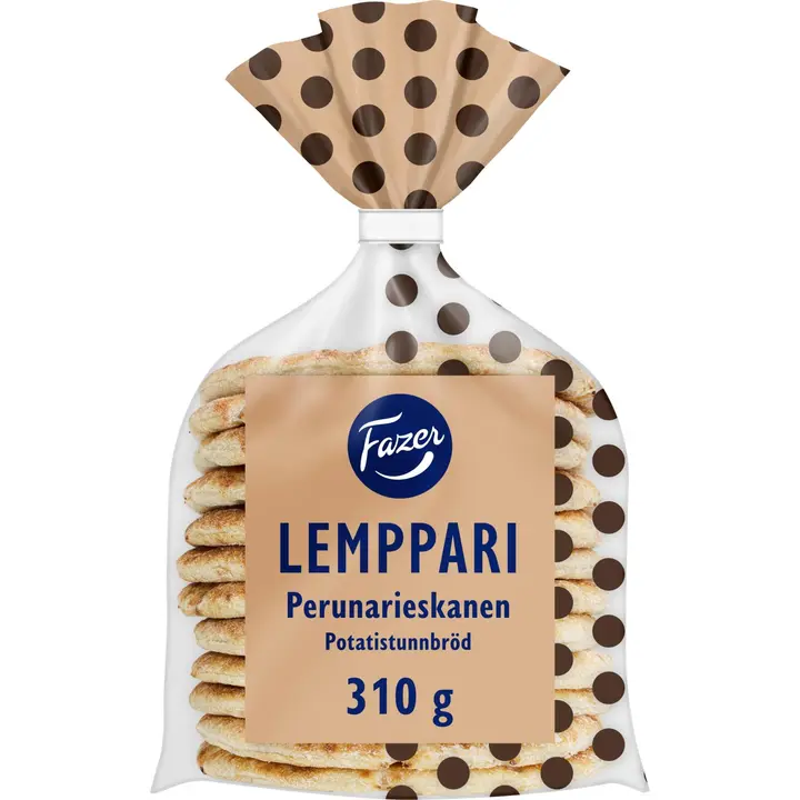 Fazer Lemppari Perunarieskanen 12kpl 310g, peruna-moniviljarieska