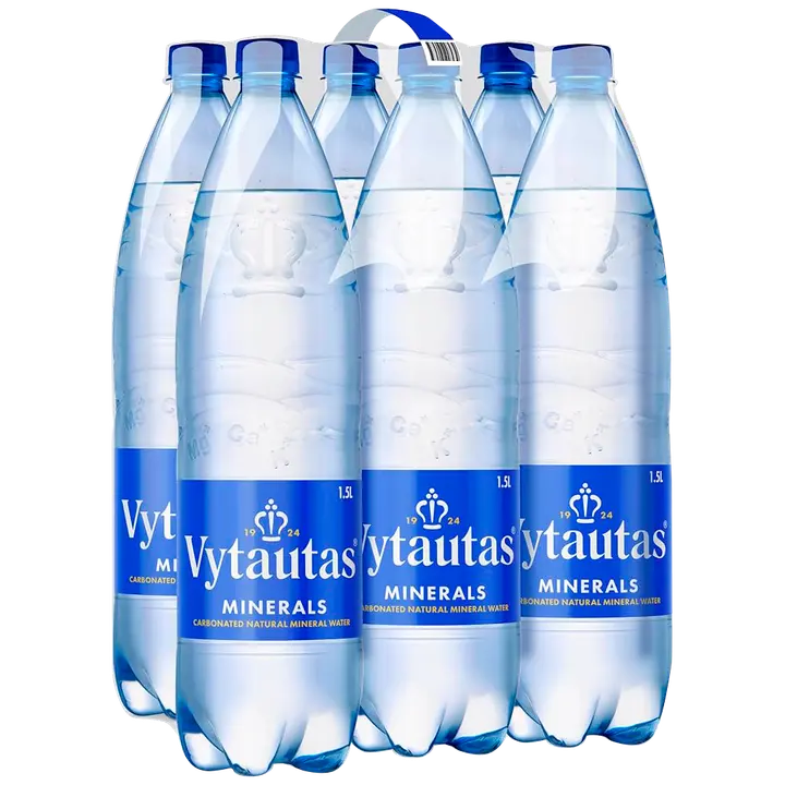 Vytautas mineraalvesi 6-pakk 9L
