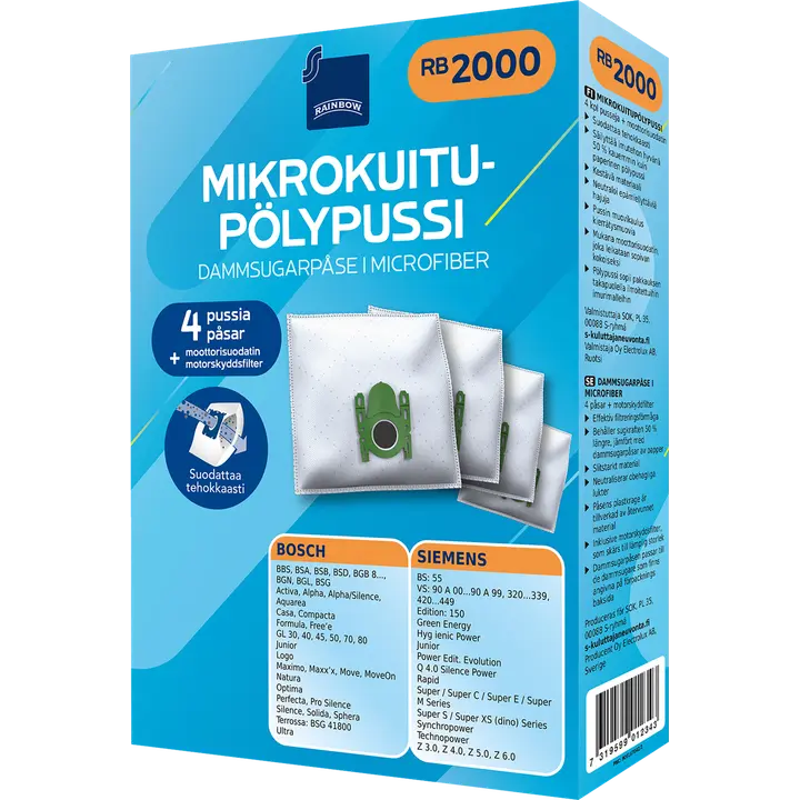 Tolmukott RB2000 4 tk