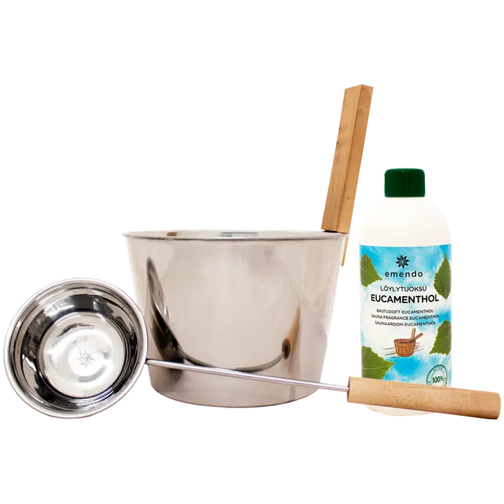 Emendo Teräskiulu ja kauha ja eucamenthol 500 ml