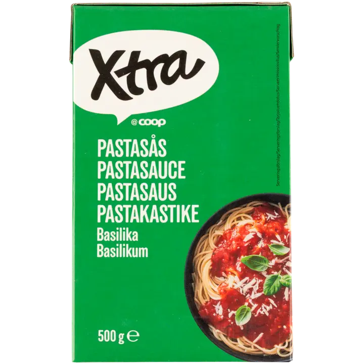 Xtra Pastakastike Basilikalla maustettu 500g