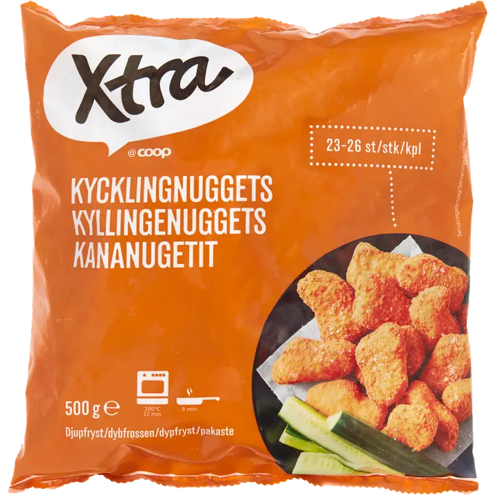 Xtra kananugetit pakaste 500 g