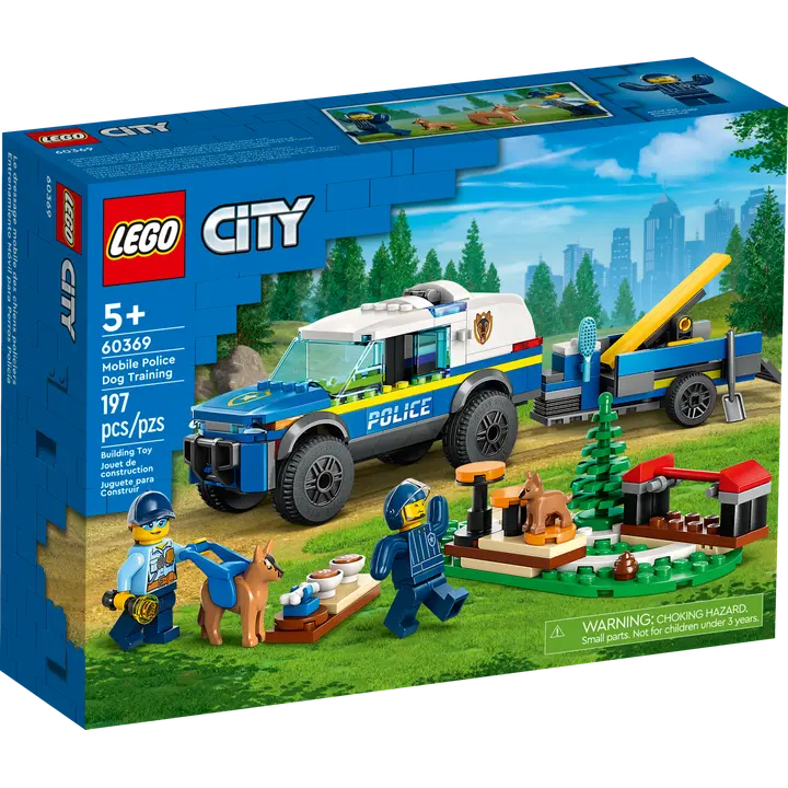 LEGO City Police 60369 - Poliisikoirien koulutusrata