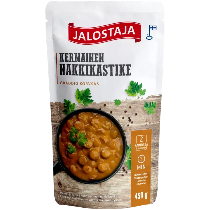 Jalostaja Kermainen nakkikastike 450 g