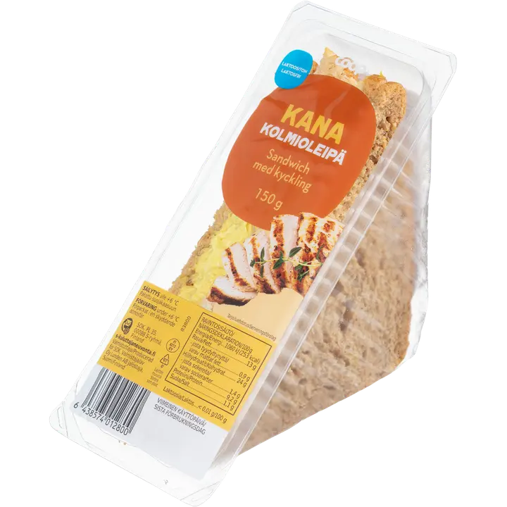 Coop Kanakolmioleipä 150g