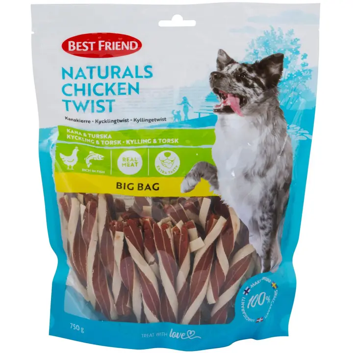 Best Friend Naturals kanakierre Big Bag 750 g