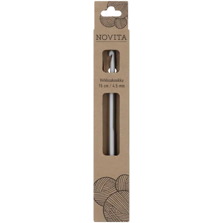 Novita Virkkuukoukku 15 cm  4,5 mm