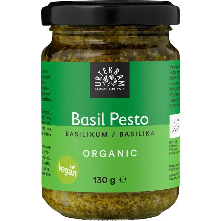 Urtekram basiiliku pesto 130 g mahe