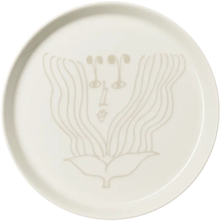 Arabia Puutarhurit lautanen 19 cm beige