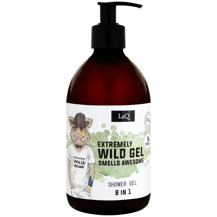 Dušigeel Laq Extremly Wild 8in1 meeste 500ml