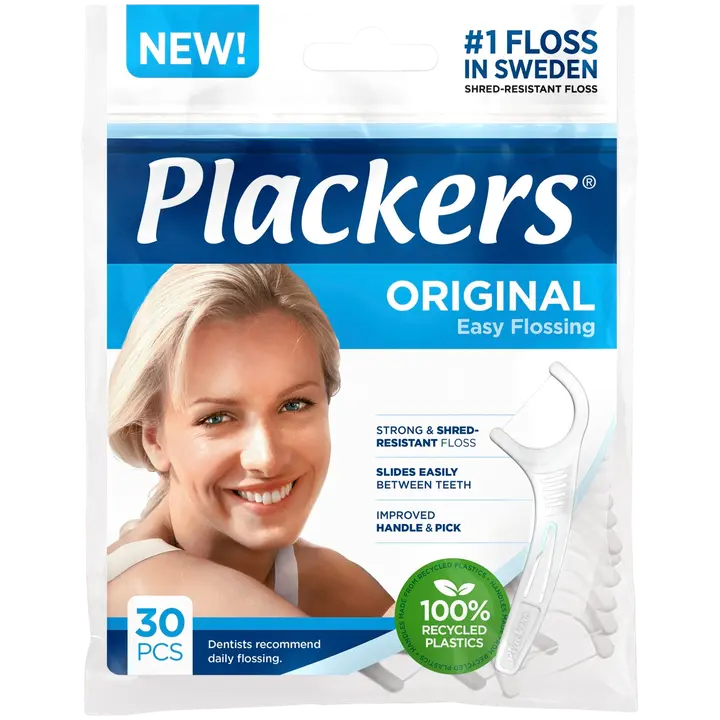Hambavahepuhastaja Plackers original 30 tk