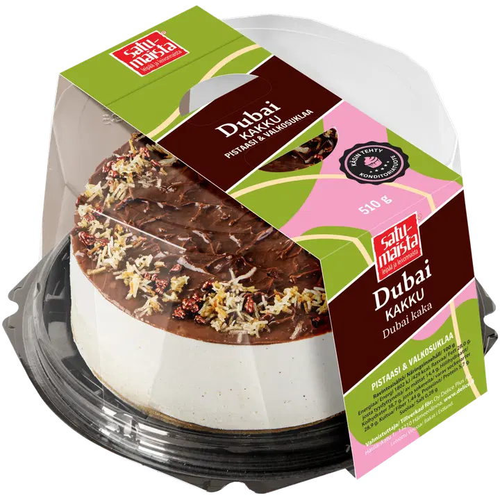 Satumaista Dubaikakku 510g