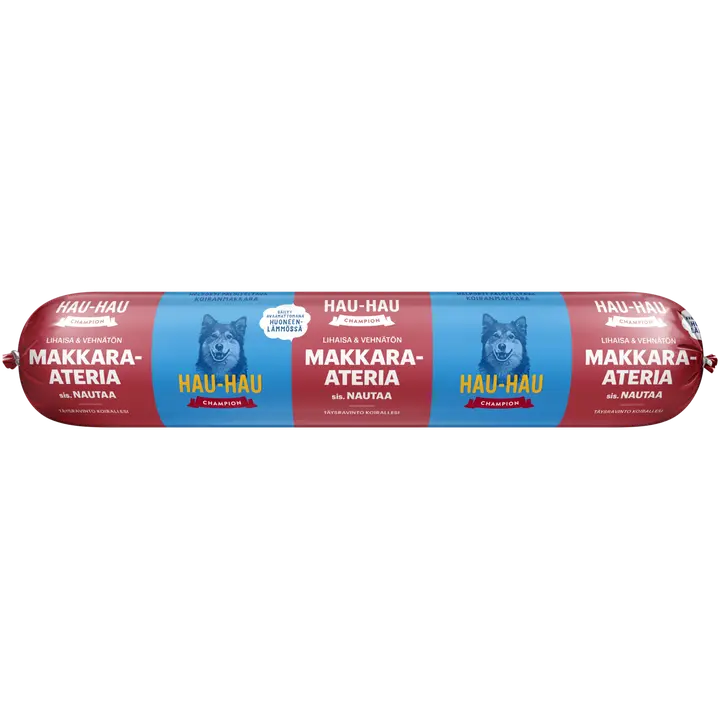 Hau-Hau Champion Makkara-ateria nautaa 500 g