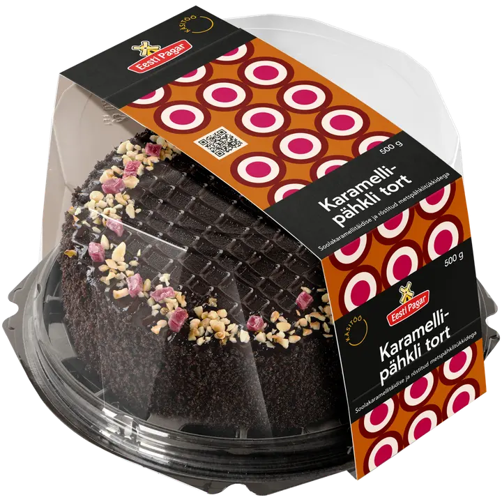 Eesti Pagar Karamelli-Pähkli Tort 500 g