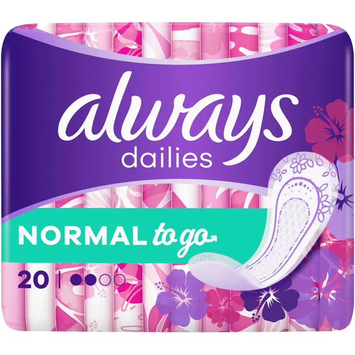 Always Singles Normal pesukaitse 20 tk