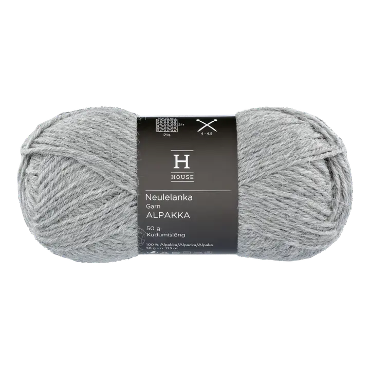 House neulelanka Alpakka 710234 50 g Light Grey 2264