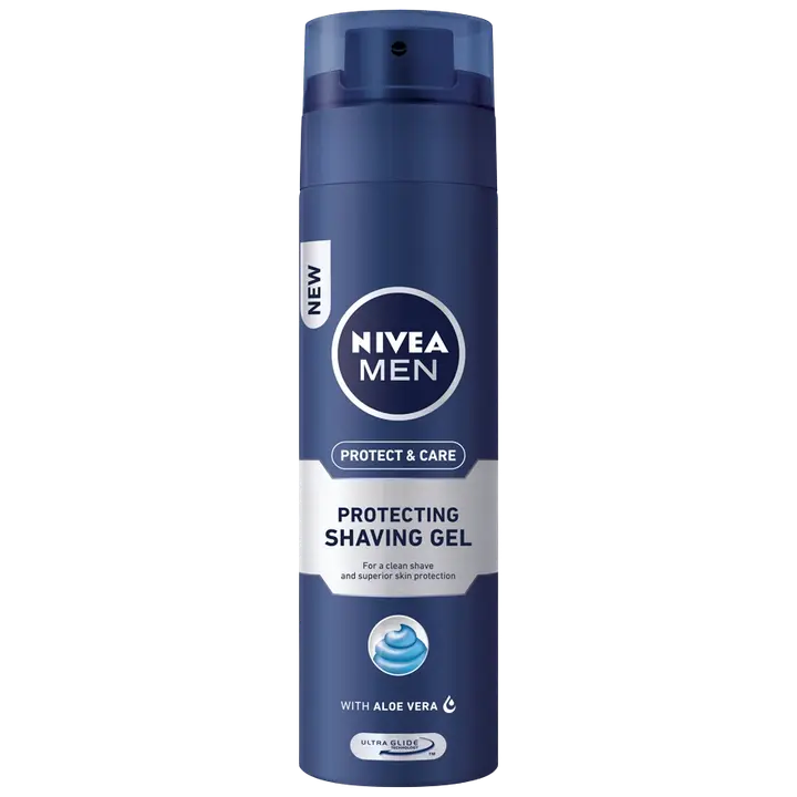 NIVEA MEN 200ml Protect & Care Protecting Shaving Gel -parranajogeeli