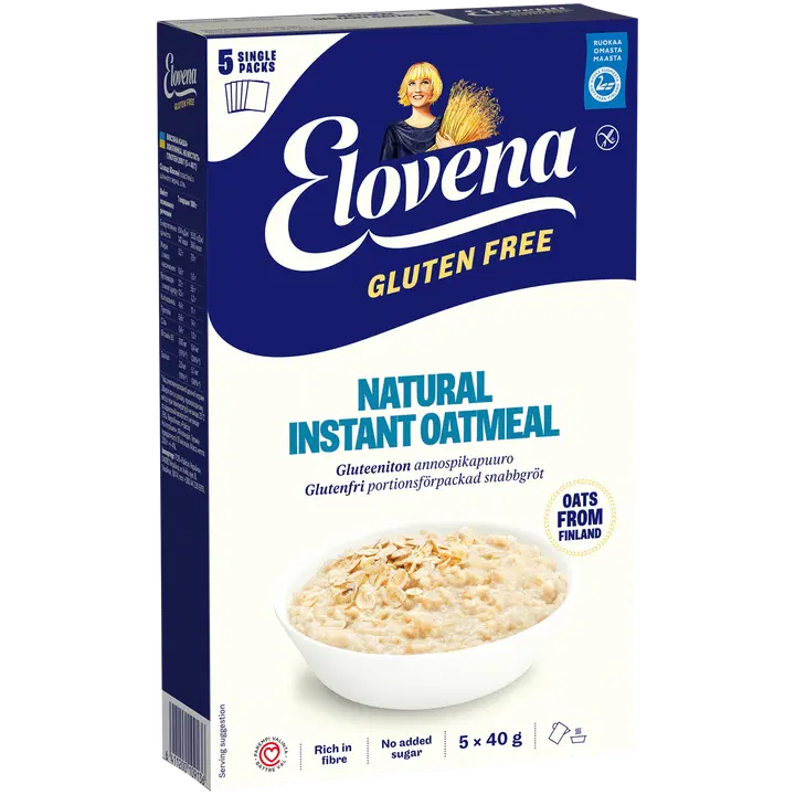 Elovena 200g gluteeniton maustamaton annospikapuuro
