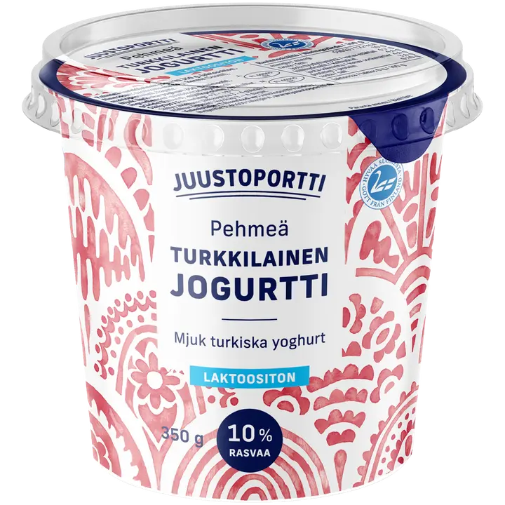 Juustoportti pehmeä turkkilainen jogurtti 350 g laktoositon