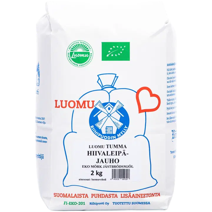 Tumma Hiivaleipäjauho 2 kg
