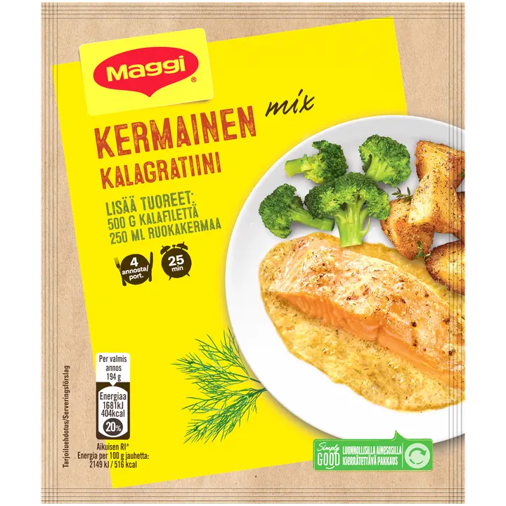 Maggi Mix 26g Kermainen kalagratiini