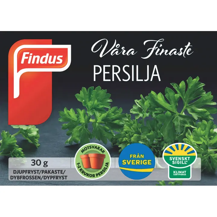 Findus Våra Finaste Persilja 30g, pakaste