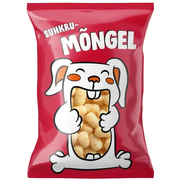 MÕNGEL Maisikepikesed suhkru ja rapsiõliga 100g