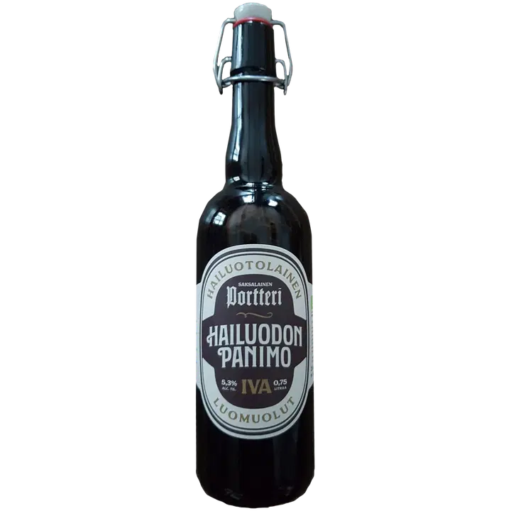 Hailuodon Panimo Saksalainen Portteri luomuolut 5,3% 0,75 l