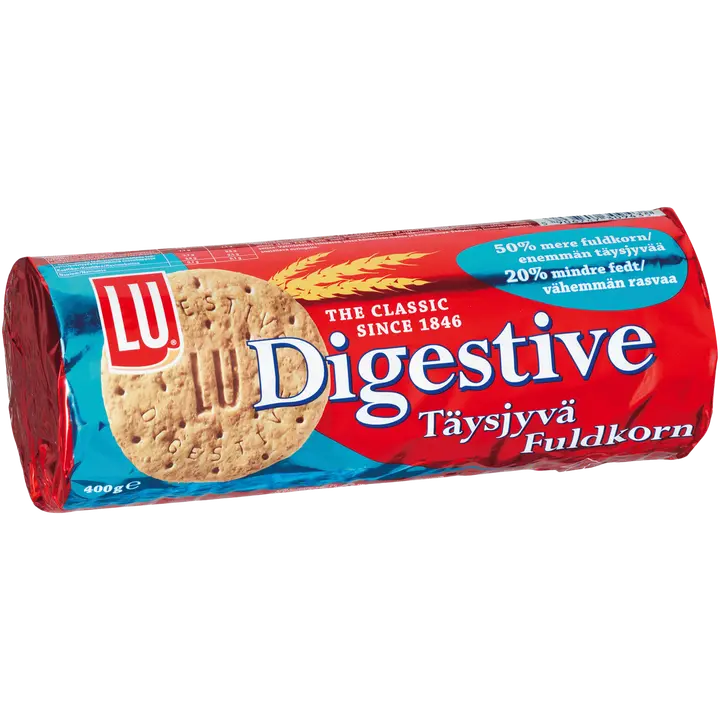 LU Digestive Täysjyvä keksi 400g