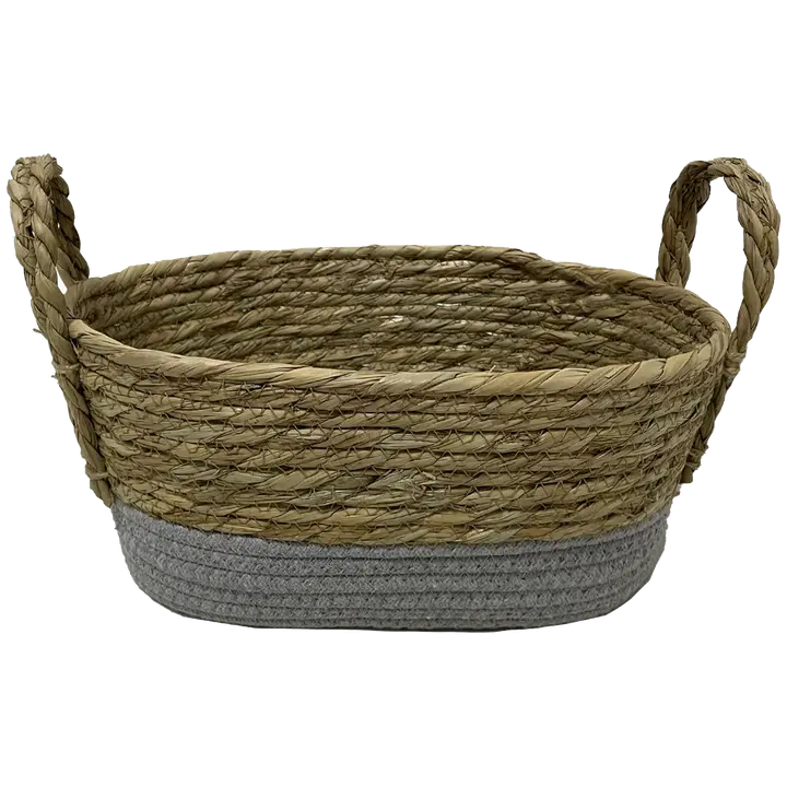 Säilytyskori meriheinä-puuvilla S