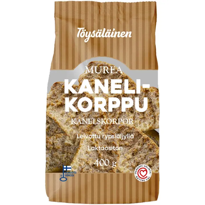 Töysäläinen kanelikorppu 400g