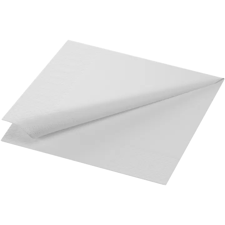 Duni 33cm valkoinen 2-krs lautasliina 125kpl