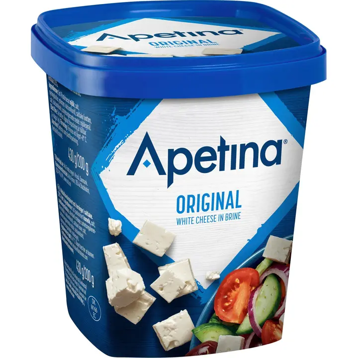 Apetina Original 430/200g välimerelliset juustokuutiot suolaliemessä