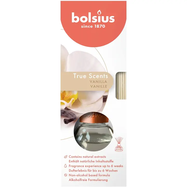 Bolsius True Scents – huonetuoksu – Vanilla – 45 ml