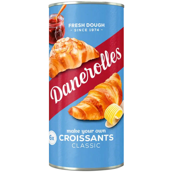 Danerolles Croissants paistovalmis croissant-taikina 6kpl/240g