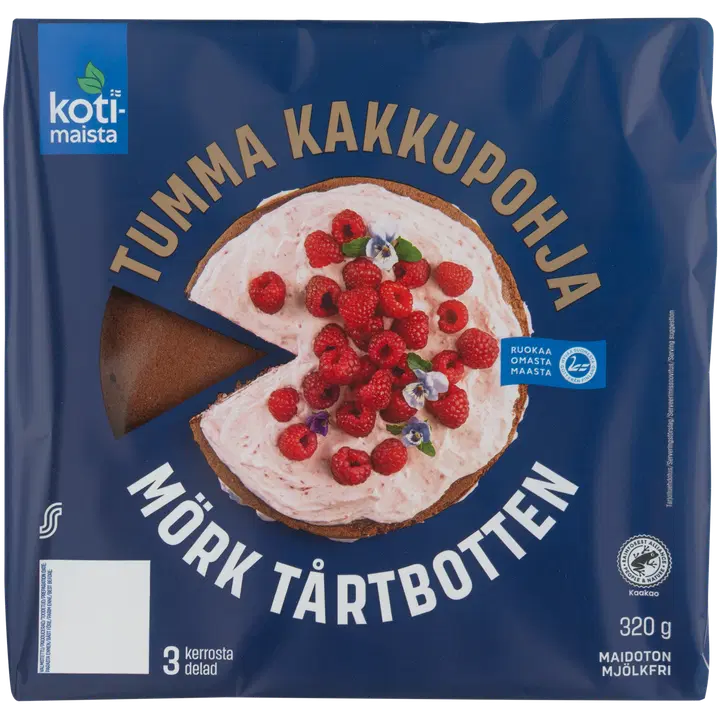 Kotimaista Tumma Kakkupohja 320 g